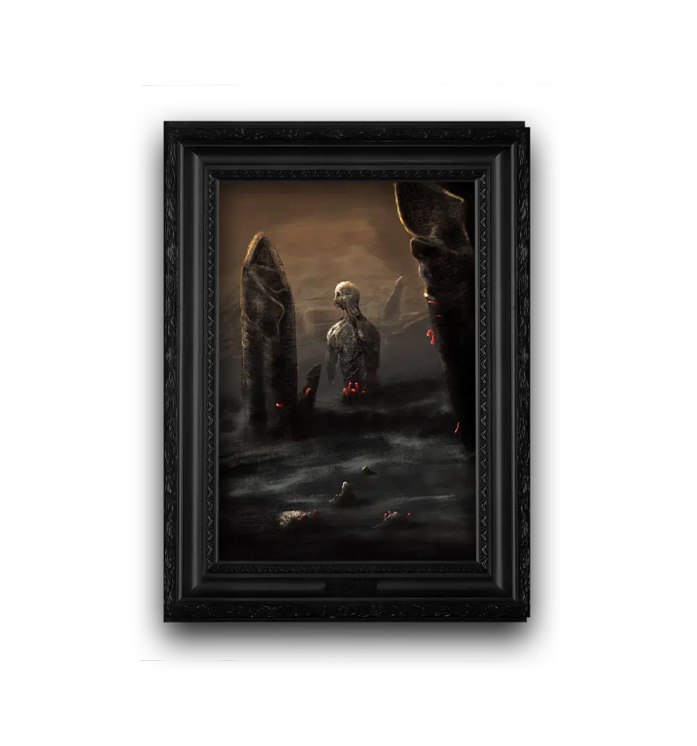 The Dead Walker - Dark Art by TenebraeCorpus