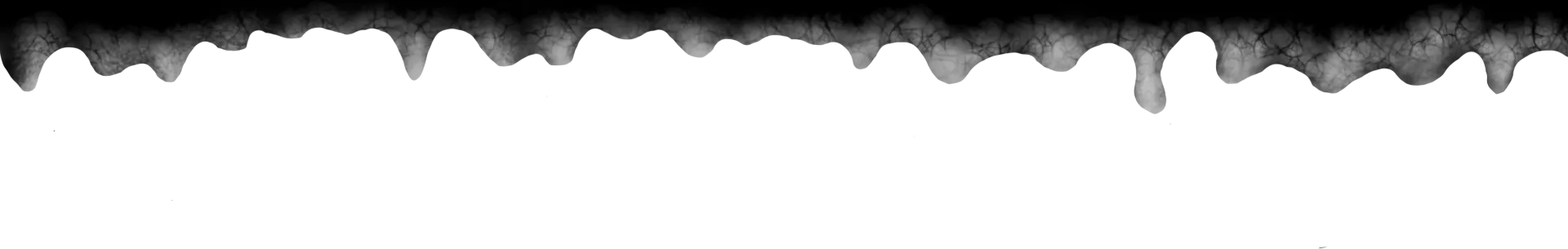 Black leak ornament at header bottom