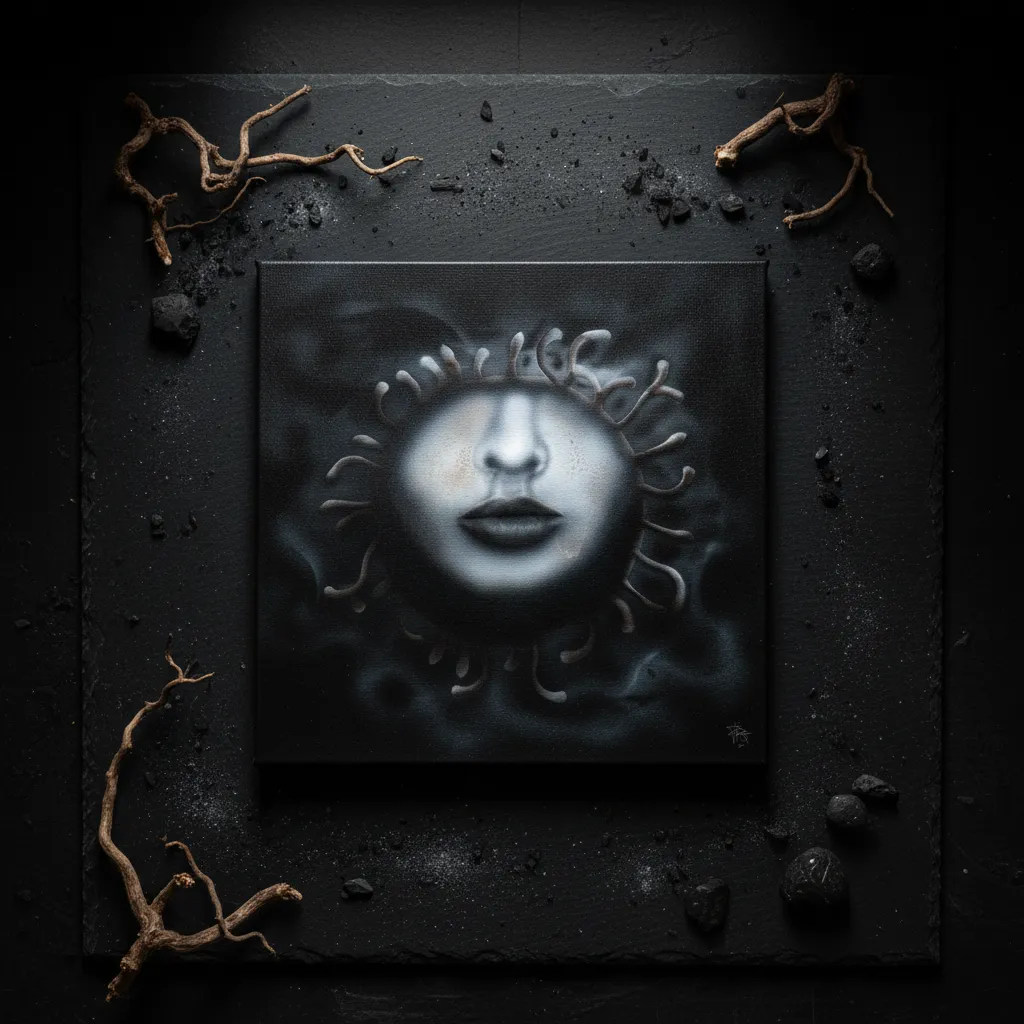 Obscura Dementia — original dark art painting