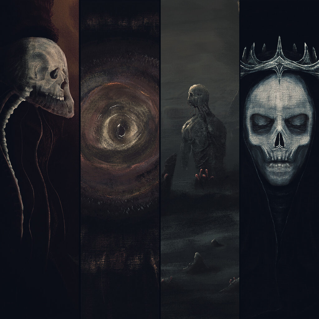 Dark art paintings by the artist Tenebraecorpus | Rémi.G
