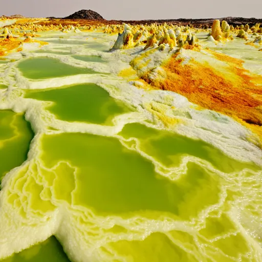 Danakil Desert in Ethiopia